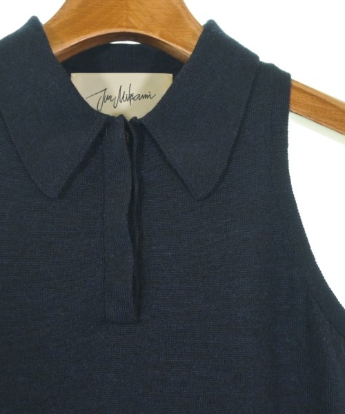 JUN MIKAMI（ジュンミカミ）ベスト/ノースリーブ 紺 サイズ:-(XS位) レディース/2200668005135