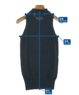 JUN MIKAMI（ジュンミカミ）ベスト/ノースリーブ 紺 サイズ:-(XS位) レディース/2200668005135