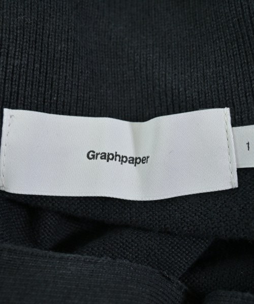 Graphpaper（グラフペーパー）ニット・セーター 黒 サイズ:1(S位) メンズ/2200634388040
