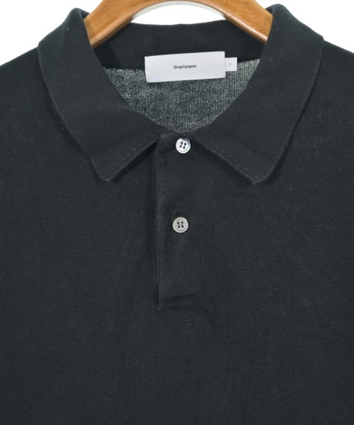 Graphpaper（グラフペーパー）ニット・セーター 黒 サイズ:1(S位) メンズ/2200634388040