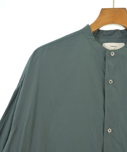 Graphpaper（グラフペーパー）カジュアルシャツ 緑 サイズ:F メンズ/2200634728020