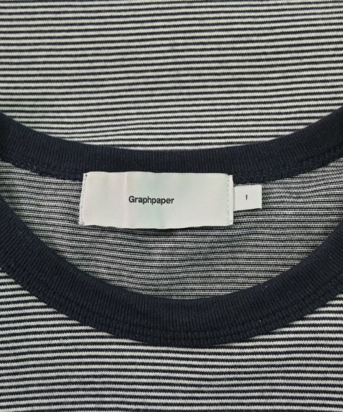 Graphpaper（グラフペーパー）Tシャツ・カットソー 紺 サイズ:1(S位) メンズ/2200637639064