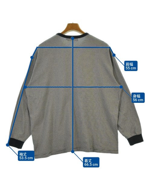 Graphpaper（グラフペーパー）Tシャツ・カットソー 紺 サイズ:1(S位) メンズ/2200637639064