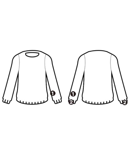 Graphpaper（グラフペーパー）ニット・セーター 黒 サイズ:3(L位) メンズ/2200636280700