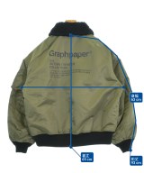 Graphpaper（グラフペーパー）ミリタリーブルゾン カーキ サイズ:2(M位) メンズ/2200638570014