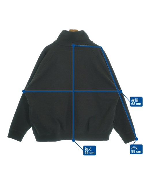 Graphpaper（グラフペーパー）スウェット 黒 サイズ:2(M位) メンズ/2200641073045