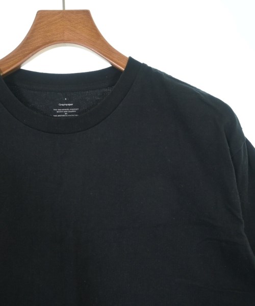 Graphpaper（グラフペーパー）Tシャツ・カットソー 黒 サイズ:4(XL位) メンズ/2200640684419