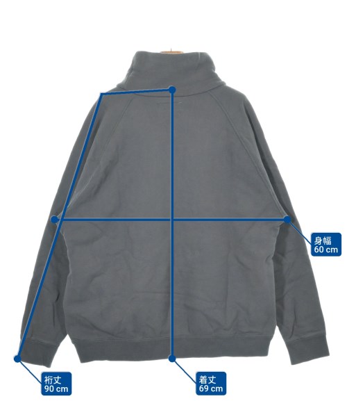 Graphpaper（グラフペーパー）スウェット グレー サイズ:1(S位) メンズ/2200622282077