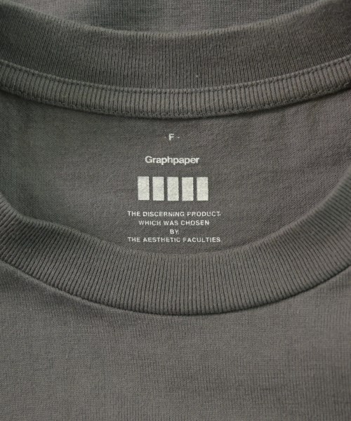 Graphpaper（グラフペーパー）Tシャツ・カットソー グレー サイズ:F メンズ/2200632345052