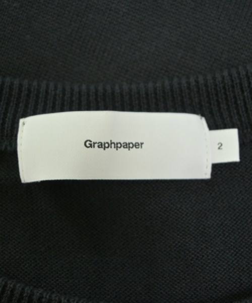 Graphpaper（グラフペーパー）ベスト 黒 サイズ:2(M位) メンズ/2200643021198