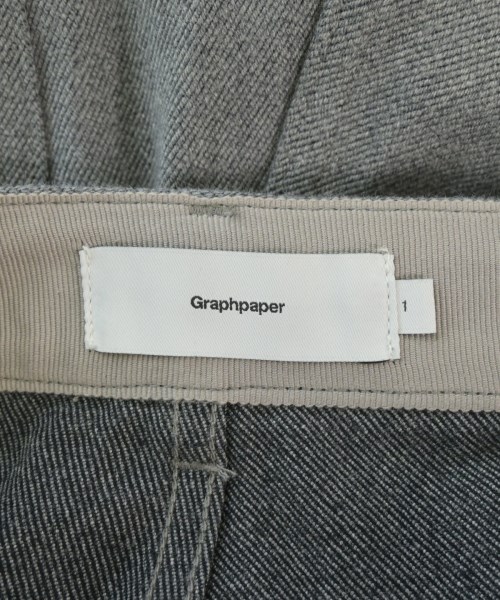 Graphpaper（グラフペーパー）デニムパンツ グレー サイズ:1(S位) メンズ/2200640986315