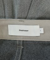 Graphpaper（グラフペーパー）デニムパンツ グレー サイズ:1(S位) メンズ/2200640986315