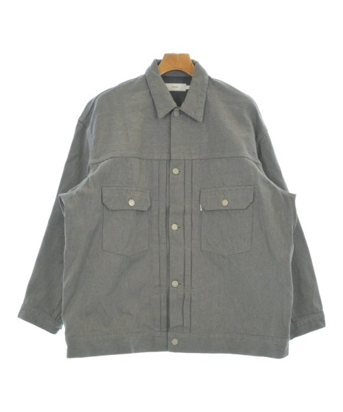 Graphpaper(グラフペーパー)デニムジャケット グレー サイズ:1(S位)/2200640986322