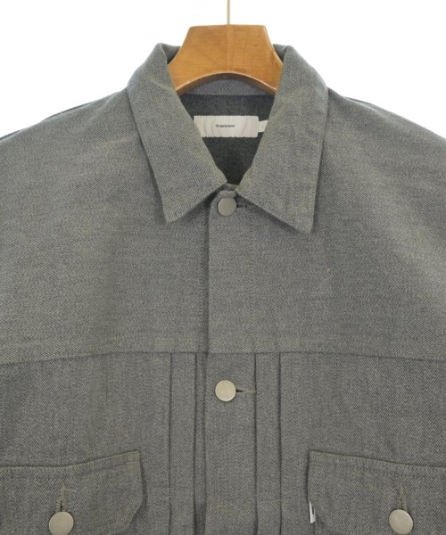 Graphpaper（グラフペーパー）デニムジャケット グレー サイズ:1(S位) メンズ/2200640986322