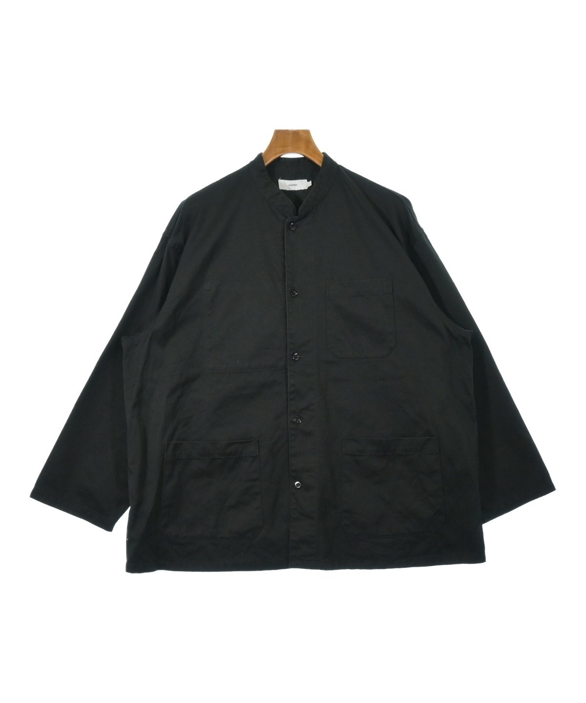 Graphpaper（グラフペーパー）カバーオール 黒 サイズ:2(M位) メンズ