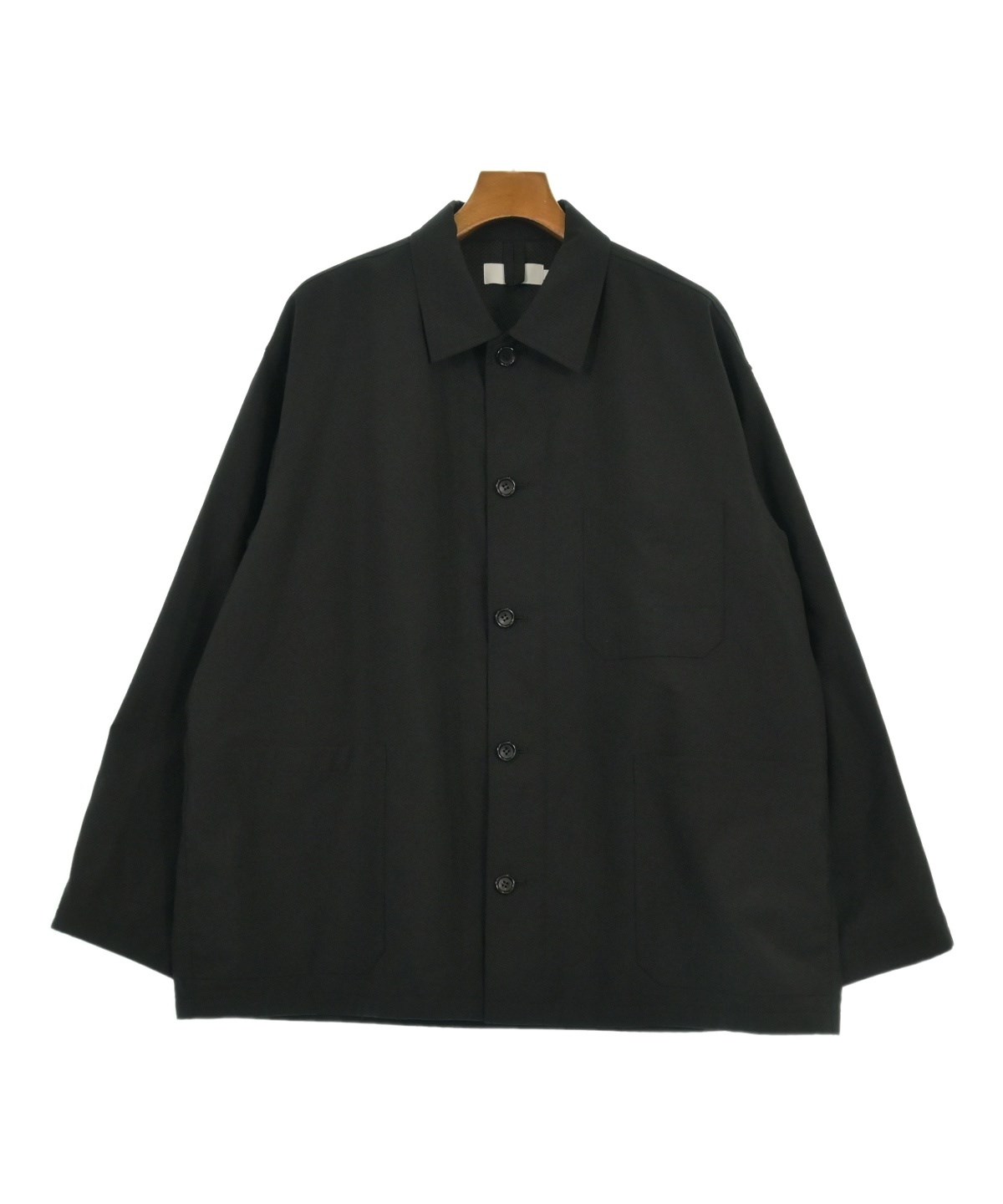 Graphpaper ブラック カバーオール 2021年春夏コレクション Graphpaper ブラック カバーオール 2021年春夏コレクション