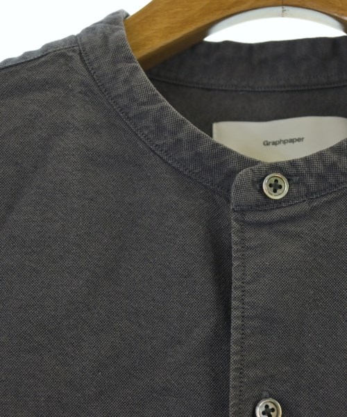 Graphpaper（グラフペーパー）カジュアルシャツ グレー サイズ:F メンズ/2200616894057
