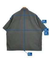 Graphpaper（グラフペーパー）カジュアルシャツ グレー サイズ:0/S メンズ/2200622508016