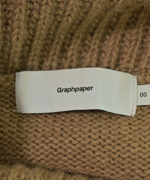 Graphpaper（グラフペーパー）ニット・セーター 茶 サイズ:S メンズ/2200612866089