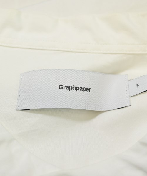 Graphpaper（グラフペーパー）カジュアルシャツ 白 サイズ:F メンズ/2200622657097