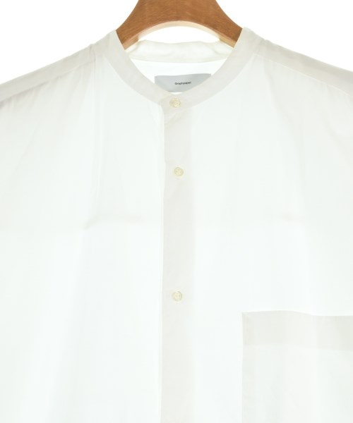 Graphpaper（グラフペーパー）カジュアルシャツ 白 サイズ:F メンズ/2200622657097