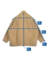 Graphpaper（グラフペーパー）カバーオール ベージュ サイズ:1(S位) メンズ/2200624981046