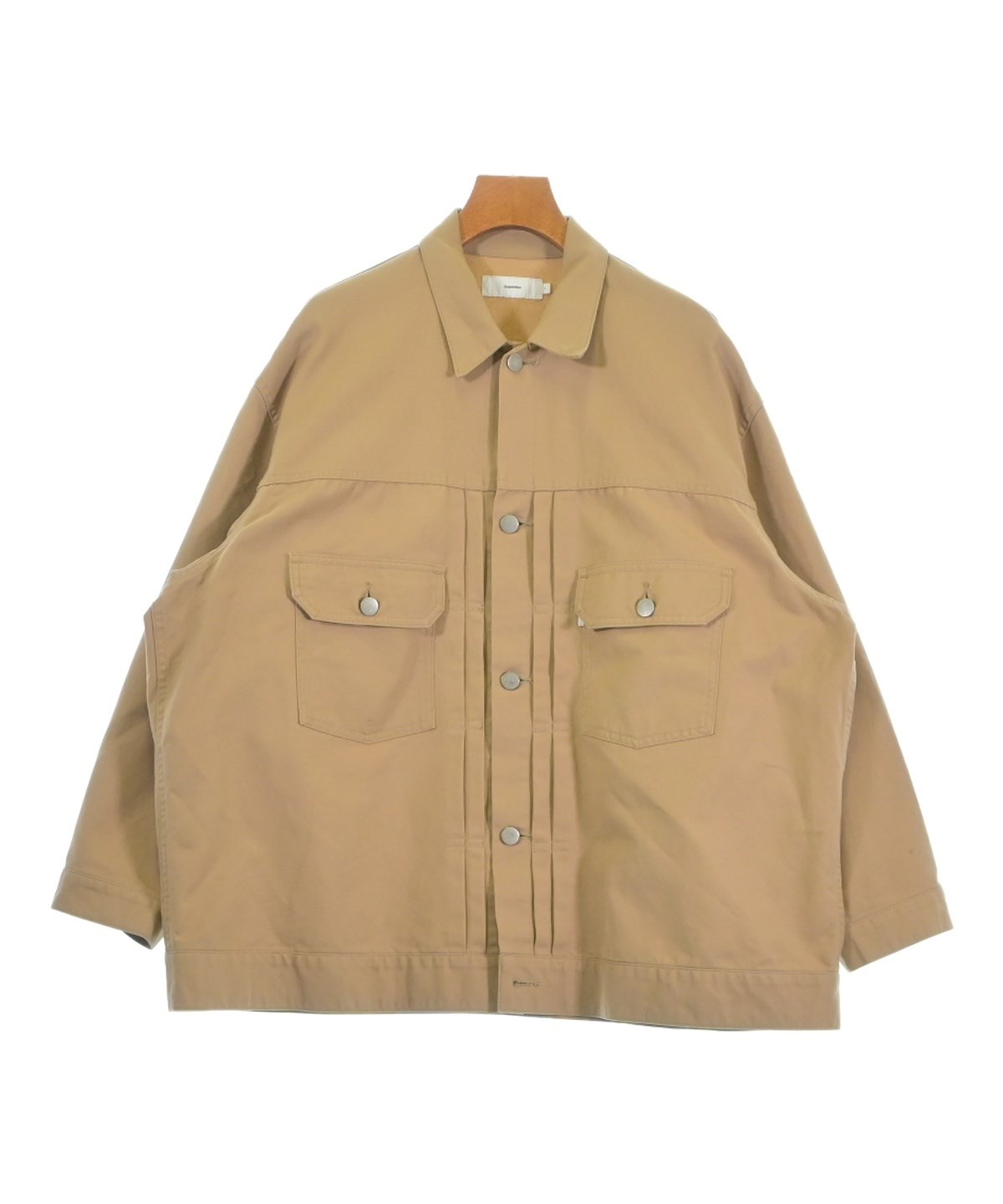 Graphpaper（グラフペーパー）カバーオール ベージュ サイズ:1(S位