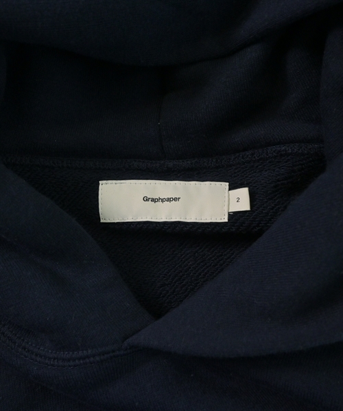 Graphpaper（グラフペーパー）パーカー 紺 サイズ:2(M位) メンズ/2200625563036