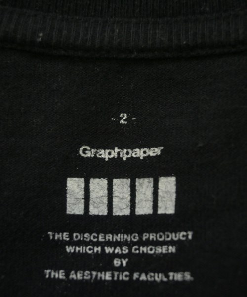 Graphpaper（グラフペーパー）Tシャツ・カットソー 黒 サイズ:2(M位) メンズ/2200626817220