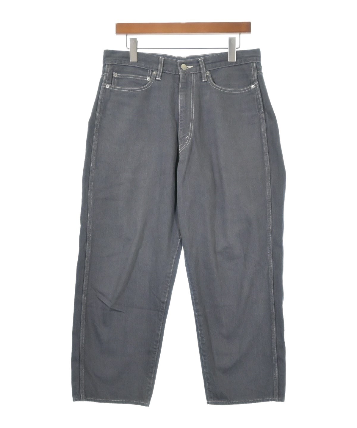 Graphpaper（グラフペーパー）デニムパンツ グレー サイズ:1(S位