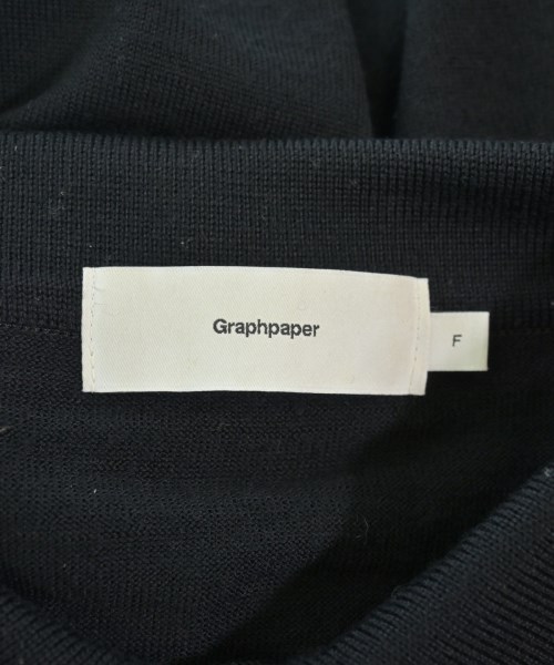 Graphpaper（グラフペーパー）ニット・セーター 黒 サイズ:F メンズ/2200617041122