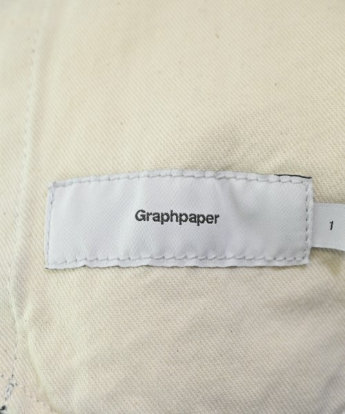 Graphpaper（グラフペーパー）デニムパンツ 黒 サイズ:1(S位) メンズ/2200629961012