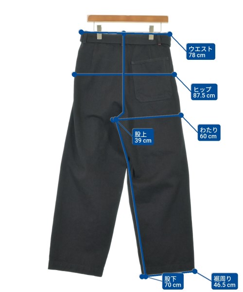 Graphpaper（グラフペーパー）デニムパンツ 黒 サイズ:1(S位) メンズ/2200629961012