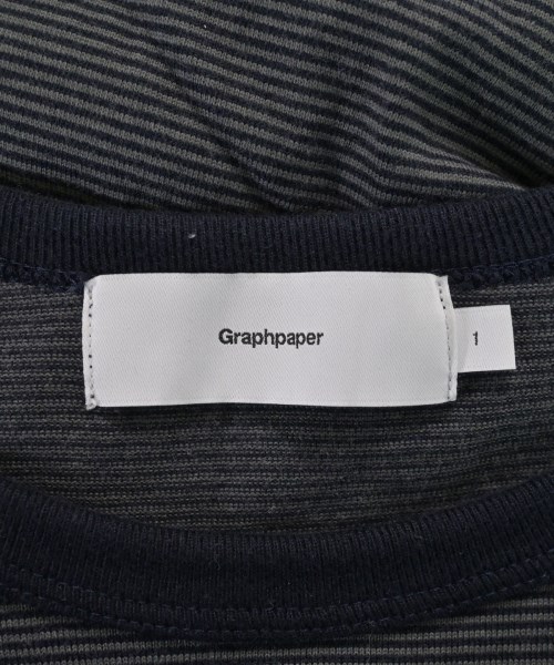 Graphpaper（グラフペーパー）Tシャツ・カットソー 黒 サイズ:1(S位) メンズ/2200630256015