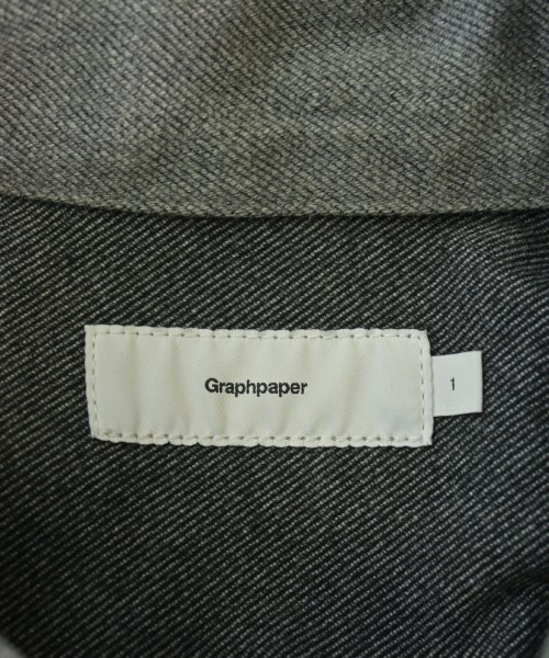 Graphpaper（グラフペーパー）デニムジャケット グレー サイズ:1(S位) メンズ/2200632005192