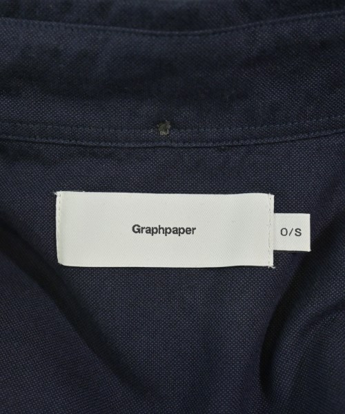 Graphpaper（グラフペーパー）カジュアルシャツ 紺 サイズ:OS メンズ/2200616770115