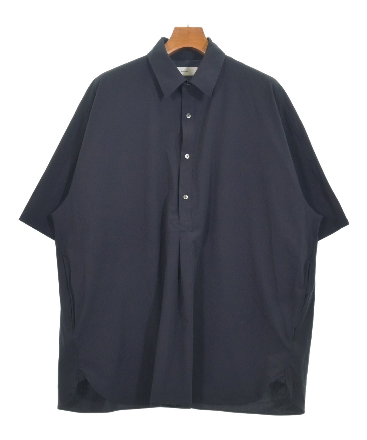 Graphpaper（グラフペーパー）カジュアルシャツ 紺 サイズ:OS メンズ