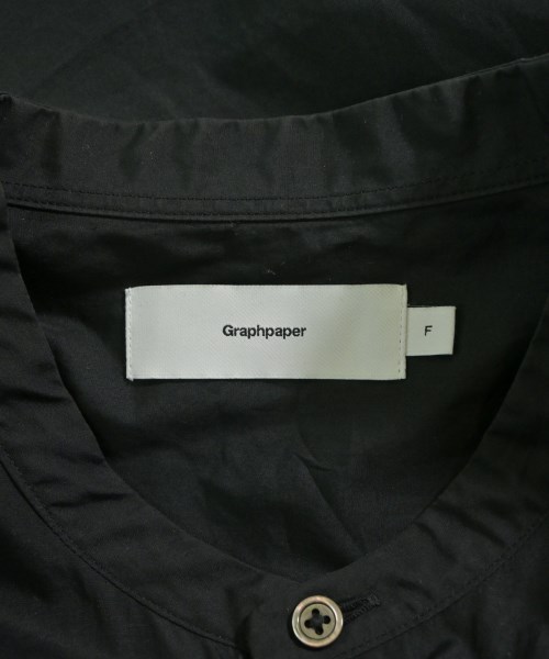Graphpaper（グラフペーパー）カジュアルシャツ 黒 サイズ:F メンズ/2200618900039