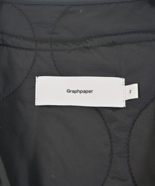 Graphpaper（グラフペーパー）ステンカラーコート 黒 サイズ:2(M位) メンズ/2200618900053