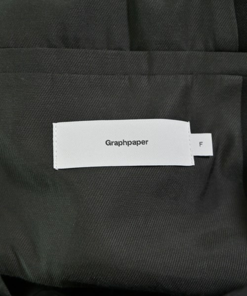 Graphpaper（グラフペーパー）テーラードジャケット 黒 サイズ:F メンズ/2200618900121