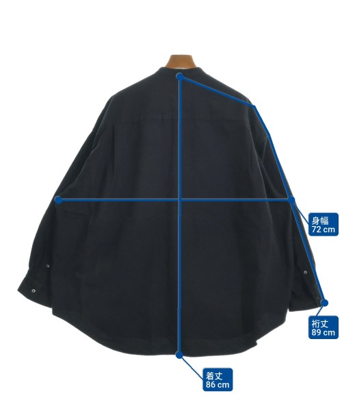 Graphpaper（グラフペーパー）カジュアルシャツ 黒 サイズ:F メンズ/2200618900206