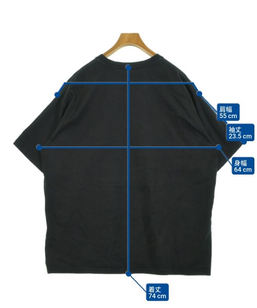 Graphpaper（グラフペーパー）Tシャツ・カットソー 黒 サイズ:F メンズ/2200618900268