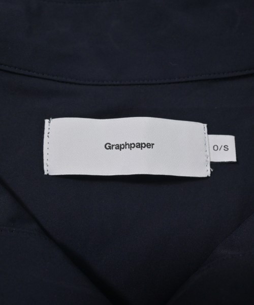 Graphpaper（グラフペーパー）カジュアルシャツ 紺 サイズ:ONE メンズ/2200621104073