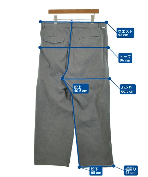 Graphpaper（グラフペーパー）デニムパンツ グレー サイズ:3(L位) メンズ/2200633833015