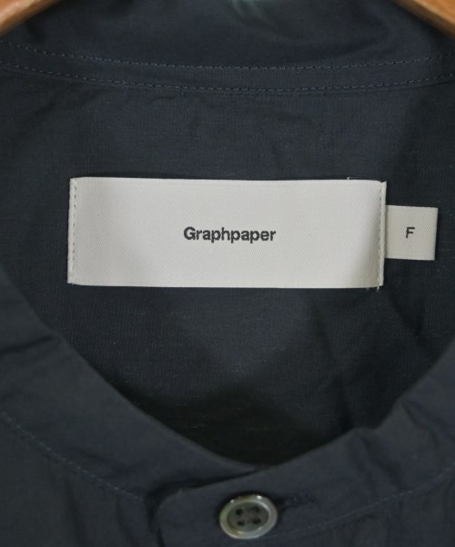 Graphpaper（グラフペーパー）カジュアルシャツ 紺 サイズ:F メンズ/2200619560041