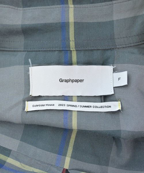 Graphpaper（グラフペーパー）カジュアルシャツ グレー サイズ:F メンズ/2200611182210