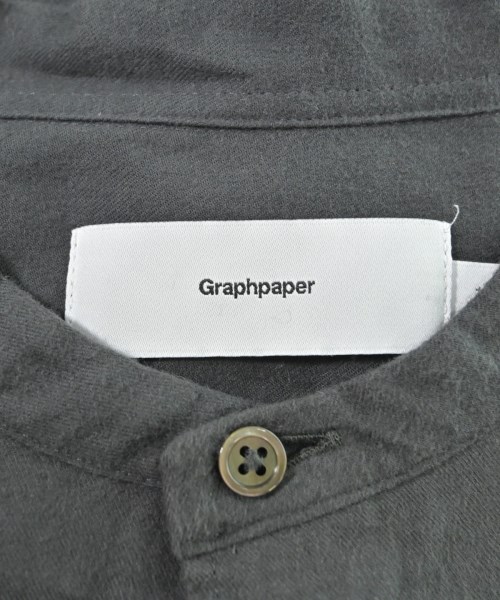 Graphpaper（グラフペーパー）カジュアルシャツ グレー サイズ:1(S位) メンズ/2200611617088