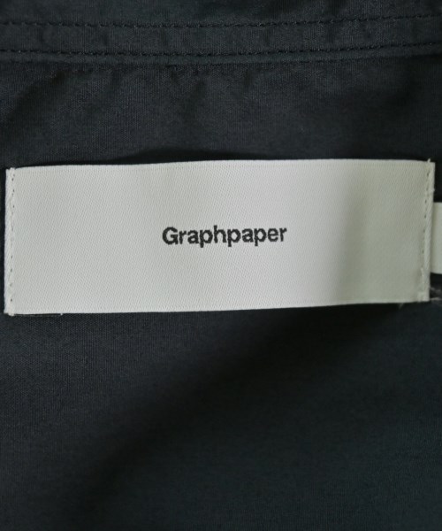 Graphpaper（グラフペーパー）カジュアルシャツ 紺 サイズ:2(M位) メンズ/2200604595126