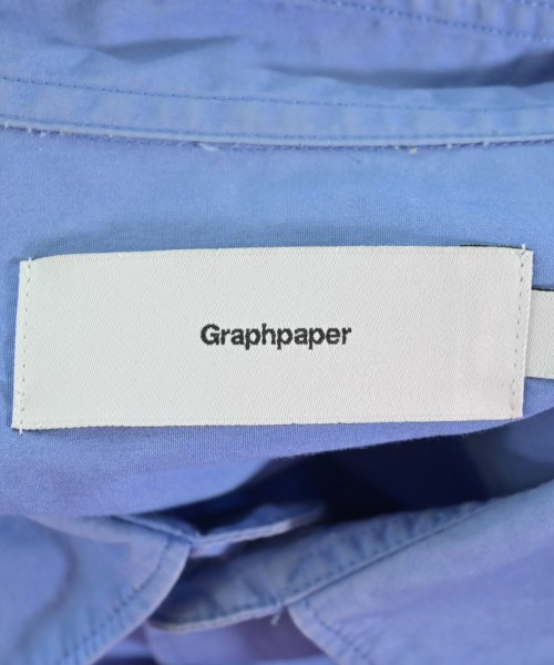 Graphpaper（グラフペーパー）カジュアルシャツ 青 サイズ:2(M位) メンズ/2200612605022