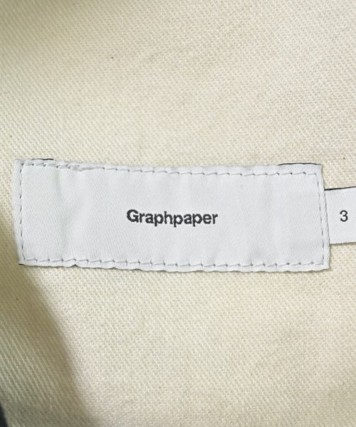 Graphpaper（グラフペーパー）デニムパンツ 黒 サイズ:3(L位) メンズ/2200613790024